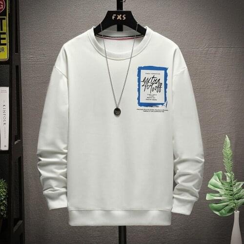 2020 New Pullover Spring and Autumn Long-Sleeved Mens Loose Bottoming Shirt Sports Wild Korean Casual Bottoming Shirt