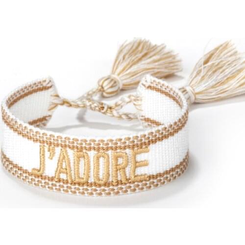 Adjustable size friendship woven Handring Bracelet For Women men 2021 new embroidery bracelets Jewelry for girls Unisex