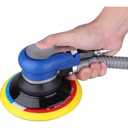 6 Inches air Sander Polisher with Vacuum 150mm Pneumatic Sander 6" Air Sanding Polishing Machine Pneumatic Tools