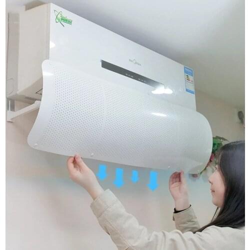 Adjustable Air Conditioning Cover Wind Deflector Windshield Air Conditioner Tools Air Baffle Shield Home Office Accessories