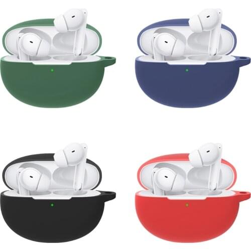 Compatible with OPPO Enco Free 2 Bluetooth-compatible Earphone Protective Cover Silicone Shell Charging Headset Storage Bag