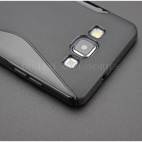 2015 S Line Gel TPU Slim Soft Anti Skiding Case Back Cover For Samsung Galaxy A5 A500 Mobile Phone Rubber Silicone Skin Cases