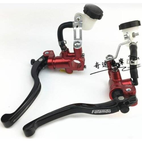 Universal 18RCS motorcycle brake clutch pump master cylinder lever handle For Yamaha Kawasaki Suzuki Honda
