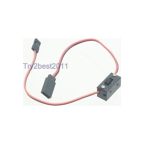 On/Off Switch Servo Extension Lead JR Futaba connector