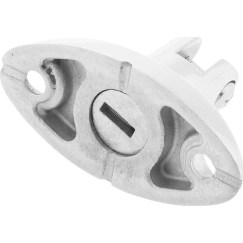 1 Pair Marine Grade Stainless Steel 360 Degrees Rotatable Quick Release Boat Top Bimini Deck Hinge