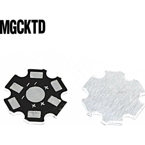 1000pcs/lot 1W 3W 5W High Power LED Heat Sink Aluminum Base Plate Lamp beads radiator