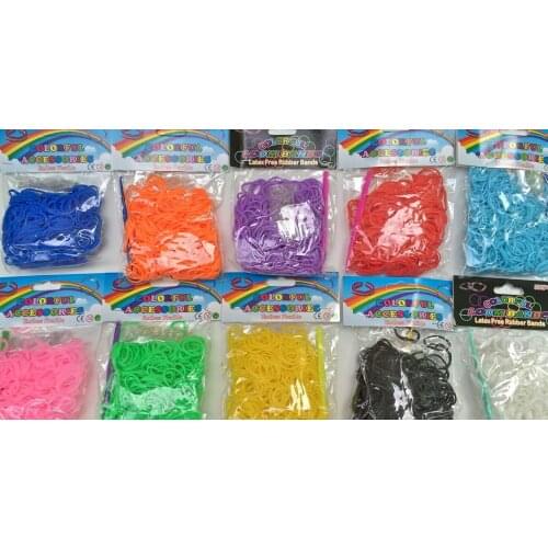 3pcs/lot kid 600 bands+24 S-Clips/pack Tie Dye Silicone Elastic Candy Rubber Loom Bands Multy mixed Refill DIY Bracelet h53sf