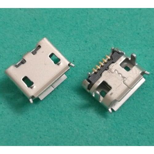 500pcs New Micro usb charger dock Jack for ASUS Memo Pad HD 7 ME173X Micro USB Charging Port Socket Connector