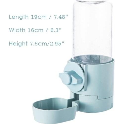 Automatic Pets Food Hanging Bowl For Cage Hanging Pet Cage Feeder For Small &Medium Animals Cats Dogs Drinking Fountain Feeder