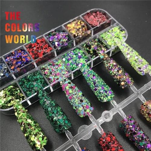 TCT-592 Halloween Nails Glitter Nail Art Decoration Маникюр Nails Design Makeup украшения Crafts Manicure Festival Accessories