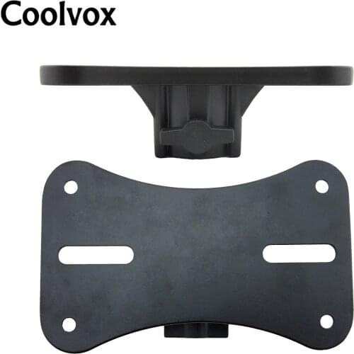 Coolvox Metal Universal Speaker Stand Tray Floor Iron Bottom Seat Stage Sound Stand Mounting Hole Base For Below 15 inch Speaker