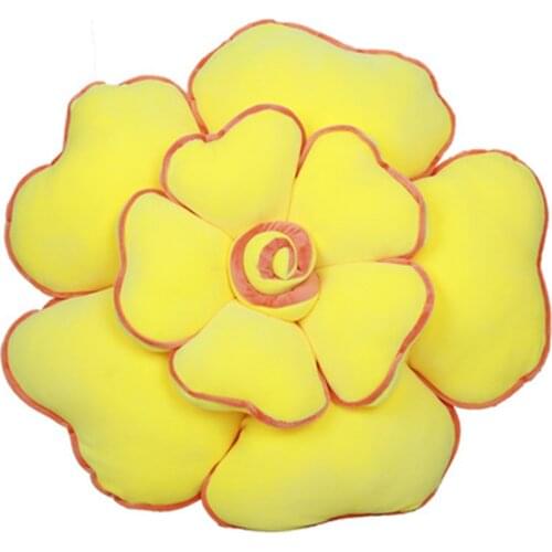 New rose pillow creative doll ultra-soft short plush toy pillow decoration gift flowers cushion inside the car accessories