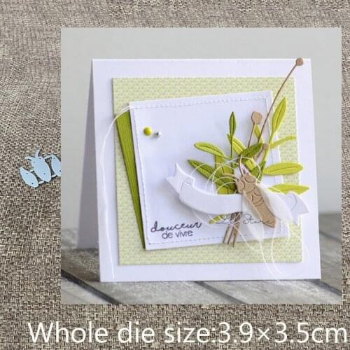 New Design Craft Metal Cutting Dies cicada insect decoration scrapbook die cuts Album Paper Card Craft Embossing die cuts