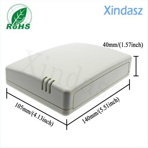 5pcs/lot plastic remote control case enclosure plastic box for eletronic circuit router enclosure For network 140*105*40mm