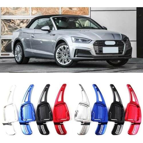 Savanini Alloy Add-On Steering Wheel DSG Paddle Shifters Extension For Audi A5 2017-2019