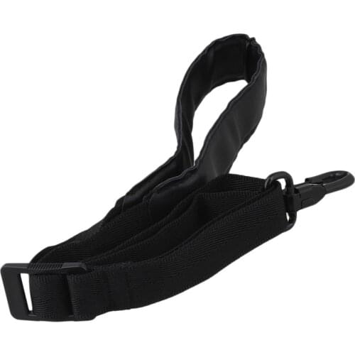Adjustable Saxophone Double Shoulder Strap/Harness Strap Black Nylon