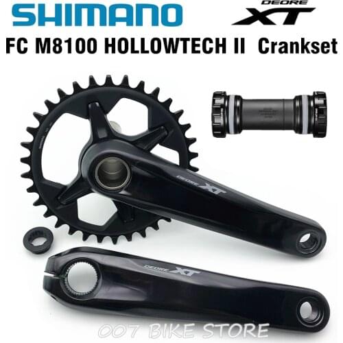 SHIMANO DEROE XT FC M8100 Crankset M8100 12-Speed 30T 32T 34T 36T 170MM 175MM