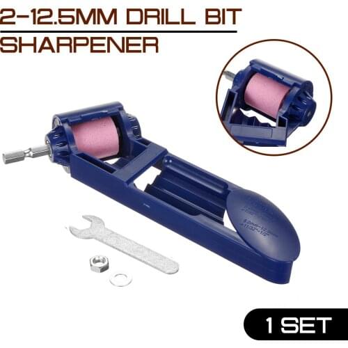 2-12.5mm Drill Bit Sharpener Portable Corundum Grinding Wheel for Drill Polishing Grinder Tools for Drill Sharpener Power Tool