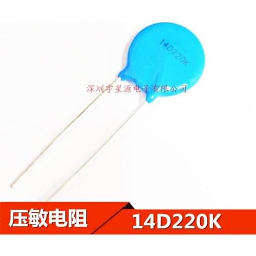 10PCS Varistor 14D220K 220KD14 14K220 diameter 14MM 22V