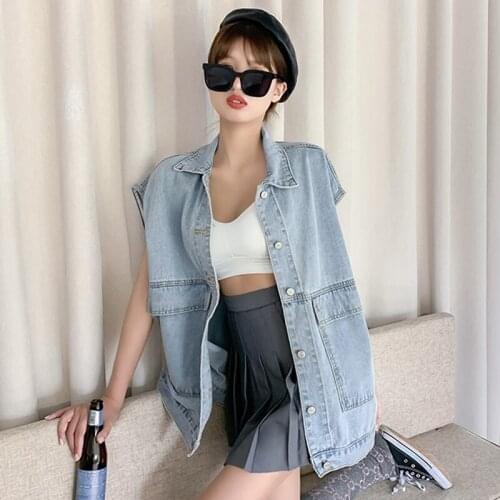 Женские джинсовые жилеты Zoki China At AliExpress