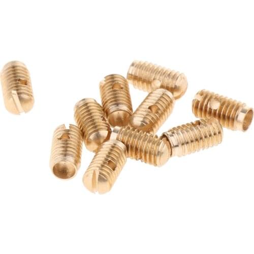 10pcs Saxophone Sax Screws for Alto/Tenor/Soprano Sax Replacement Parts