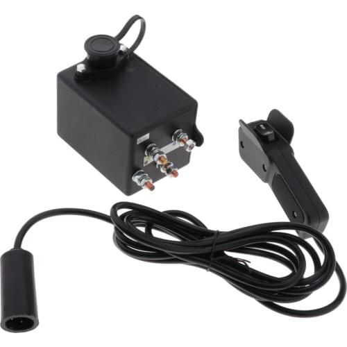 12V 250A Winch Rocker Thumb Switch Mounting Bracket Handle Bar Control Switch