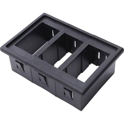 3 Car Boat Rocker Switch Clip Panel Patrol Holder Housing