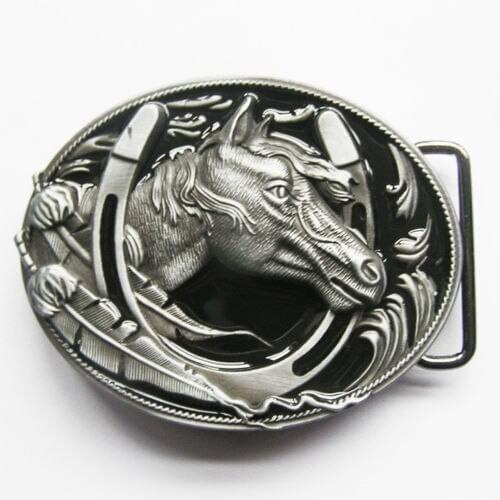 3D Horse Belt Buckle Low price custom 3d belt buckles hot sales custom metal belt buckle