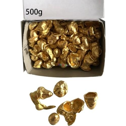 500G dental yellow metal alloy for casting FCC metal alloy full cast crown