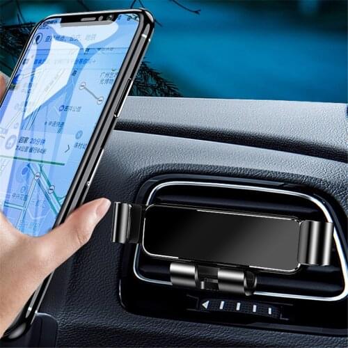 Car Phone Holder For Universal Mobile Phone Holder Stand Car Phone Stand For Car Air Outlet Mount Cell Phone Support