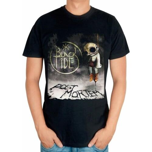 8 kinds Black Tide Rock Brand shirt 3D mma fitness heavy Metal Cotton short sleeve print Rocker Cute suicide T-shirt