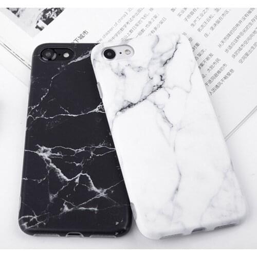 Imd Marble Stone Gel Case for Apple iPhone 7 6s 6 8 Plus 5 5s SE Cases Black White Soft Phone Case for iPhone 11 XR X XS Max 12