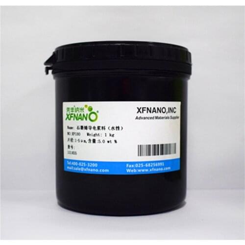 Graphene electric aqueous slurry