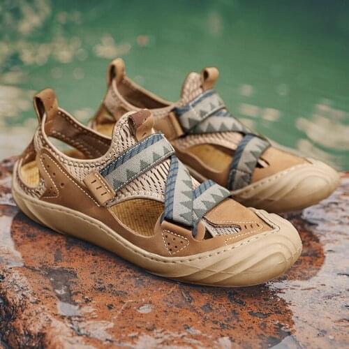 Zapatos Hombre Verano Summer Men Sandals Mens Slippers Breathable Shoes Sandals&slippers Male Beach