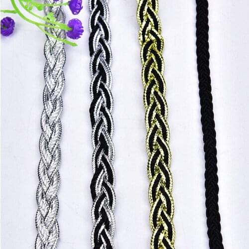 2019 New 10 Meters/Lot Macrame Cord 4 Colors 0.5cm/1cm Width Bag Ceiling Light Craft Decoration Hats Shoes Diy Accessorie