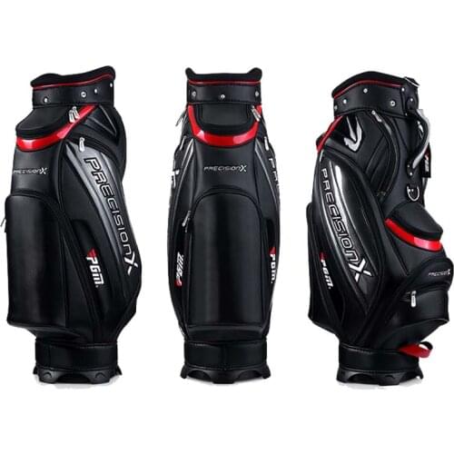 Golf Sport Package Standard Bag 2020 Style Male Professional Ball Staff Cart Bag With Cover Snake Lines Waterproof PU New PGM