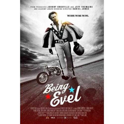 Being Evel Movie Art Film Print Silk Poster Home Wall Decor 24x36inch