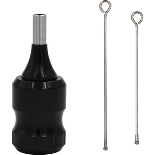 Tattoo machineTattoo Grip 32mmAdjustable Non-slip Aluminum Alloy Aluminum Tattoo Handle Rotating Machine Tattoo Cartridge Needle