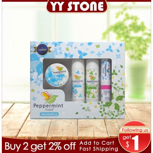 Thailand Mint Cylinder Nasal Inhaler Refresh Brain Anti Fatigue Cure Stuffy Nose Rhinitis Nasal Aspirator refreshing dizziness