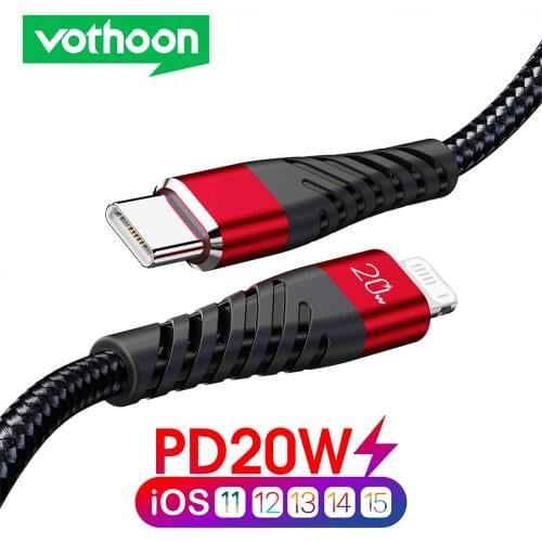 Vothoon Micro USB Cable Nylon Fast Charging USB Data Cable For Samsung Huawei Xiaomi LG Andriod Micro usb Mobile Phone Cables
