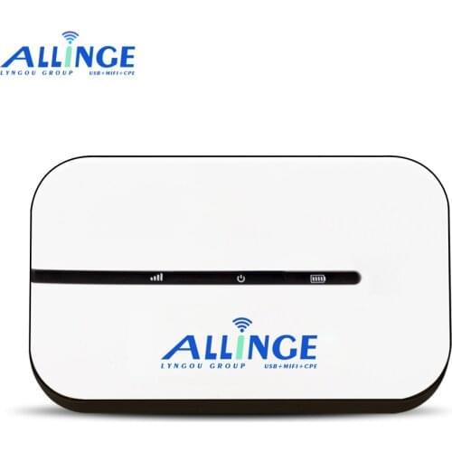 ALLINGE Wholesale Unlocked Cat4 150mbps 4G E5576 E5576pro LTE Mobile SIM Card Wireless Wifi Router Thickened Battery Back Cover