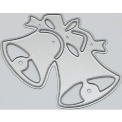 YINISE Metal Cutting Dies For Scrapbooking Stencils Bells DIY Cut Album Cards Decoration Embossing Folder Die Cuts Template Mold