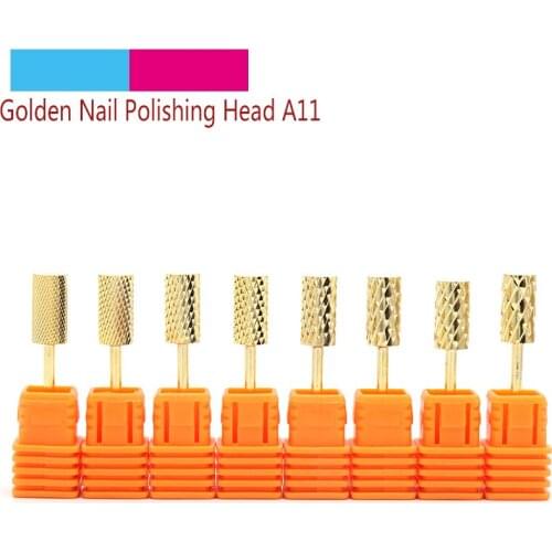 Golden nail tungsten steel grinding head single alloy nail grinding head electric grinding machine special drill
