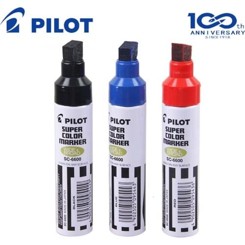 1 PILOT SC-6600 Large-capacity Single-point Marker Pen Fuel Tank Tip Pen Thick Tip Logistics Industry Marker Pen Tip