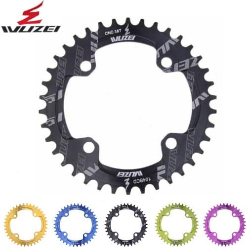Crankset MTB Bike 1 speed system chainring Crankset Road Single 104 BCD 32T/34T/36T/38T 11s 10s 9s 1*11 bmx Chainwheel Ring