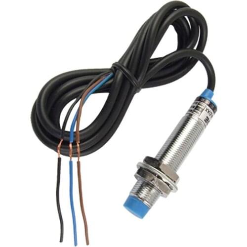 DC 6-36V Proximity Sensors NPN NC Tubular Inductive Proximity Sensor Switch 4mm Detective Inductive Proximity Sensors Distance L