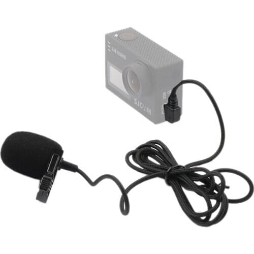 For SJCAM SJ7 / SJ6 / SJ360 Professional Condenser Microphone with Tie Clip