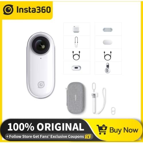 Insta360 GO new action camera AI auto editing hands-free smallest stabilized camera