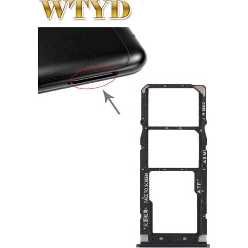 For Xiaomi Redmi 6 Pro SIM Card Tray Micro SD Card Tray for Xiaomi Redmi 6 Pro Smartphone Card Slot Tray Replacement Repair Part