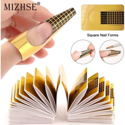 MIZHSE Disposable Nail Forms